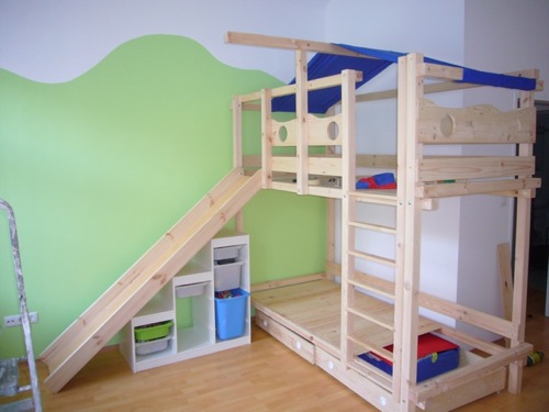 Hochbett Kinderbett Etagenbett Babybett Abenteuerbett Hochbetten Spielbett Piratenbett Umbaubett Kinderzimmer Kindermobel